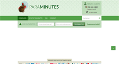 Desktop Screenshot of paraminutes.com